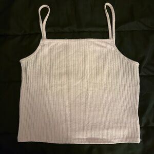 Love J Ribbed Camisole - Cream